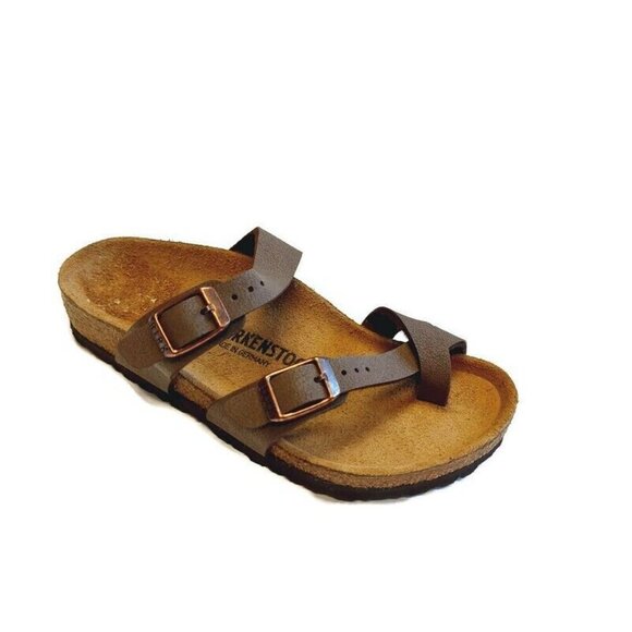 Birkenstock Mayari Sandals EU 30 Girls Size 12 Mocha Brown Narrow Fit Little Kid - Picture 1 of 9